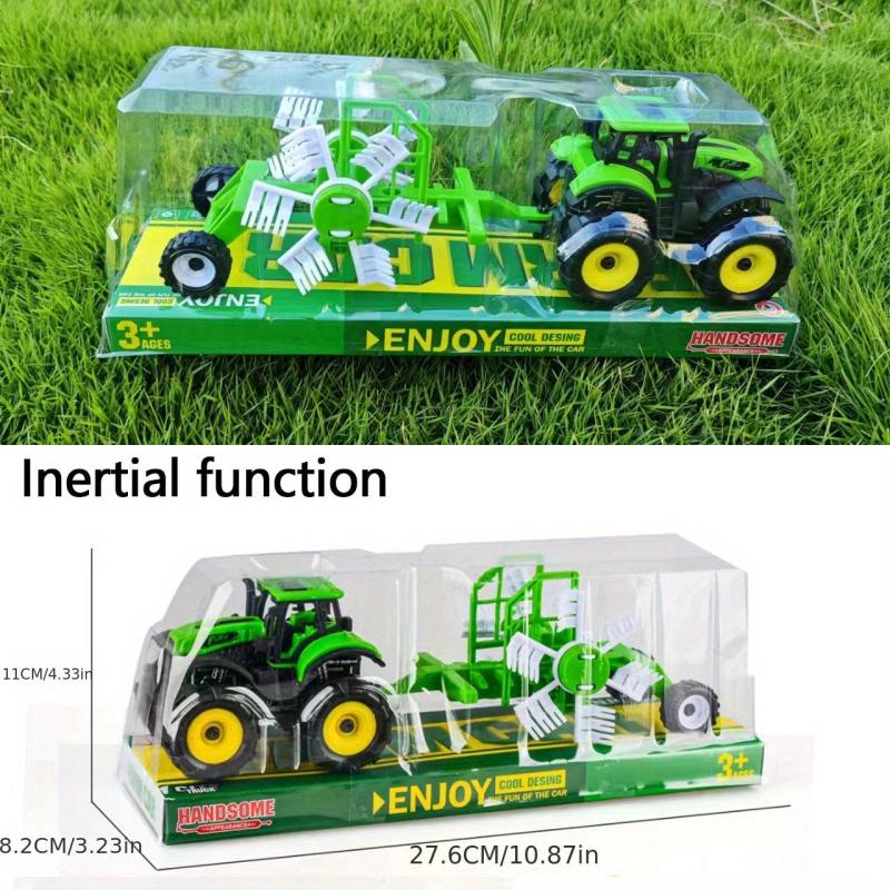 Simulation Farmer Inertial Toy Car Operation Car With Bucket