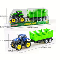 Simulation Farmer Inertial Toy Car Operation Car With Bucket