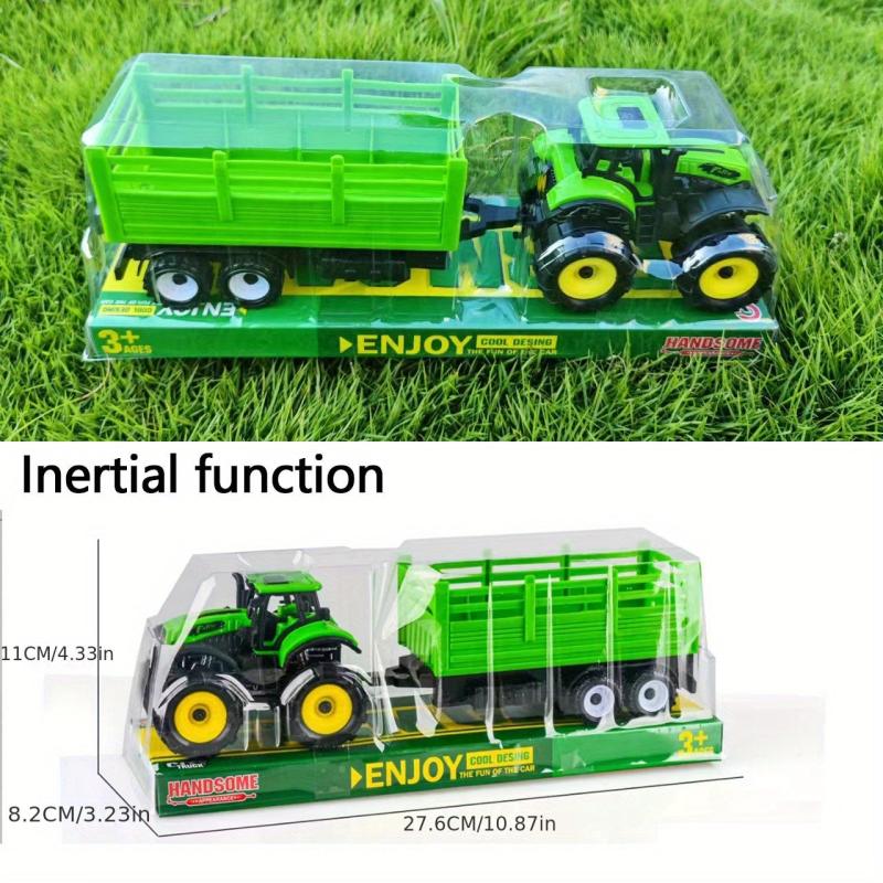 Simulation Farmer Inertial Toy Car Operation Car With Bucket