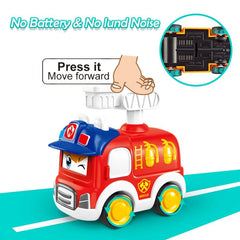 4pcs Wind Up Toy Cars Fun Gift for 1 4 Year Olds