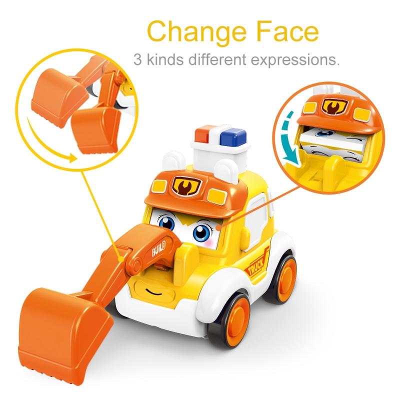 4pcs Wind Up Toy Cars Fun Gift for 1 4 Year Olds