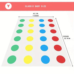 Twister Tarot Children's Board Game Toy Twist Music Bag Multiplayer