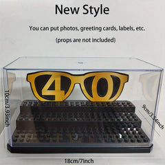 3-Layer Building Block Storage Box Acrylic Material