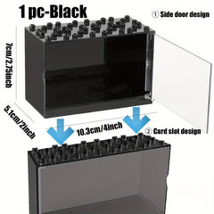 3-Layer Building Block Storage Box Acrylic Material