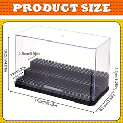 3-Layer Building Block Storage Box Acrylic Material