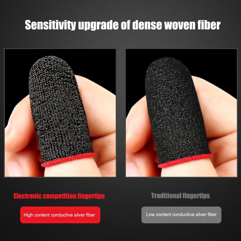 Mobile Game Finger Sleeve Sweatproof Gloves