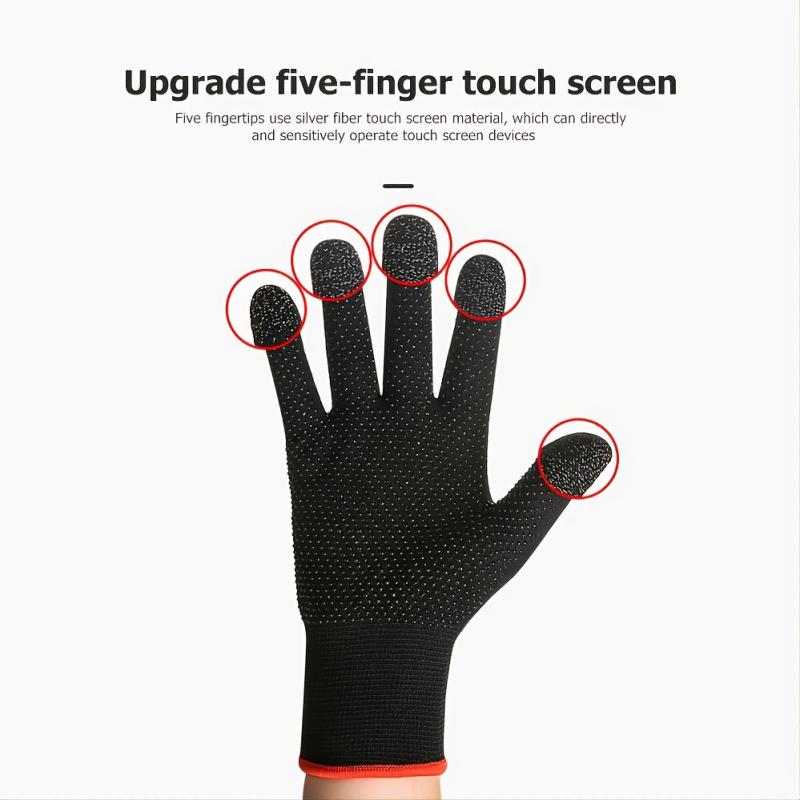 Gaming Touch Screen Gloves Anti-Slip Sweat-proof for Winter Game