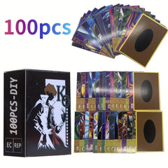 100pcs Manga Visual Game Cards Collection for Kids
