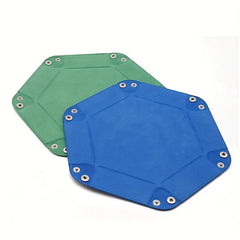 Hexagonal Suede Dice Running Group Dice Disc Foldable Dice Disc