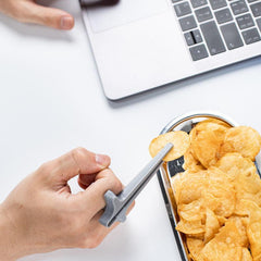 Lazy Assistant Chopstick Holder Finger Ring Snack Tool