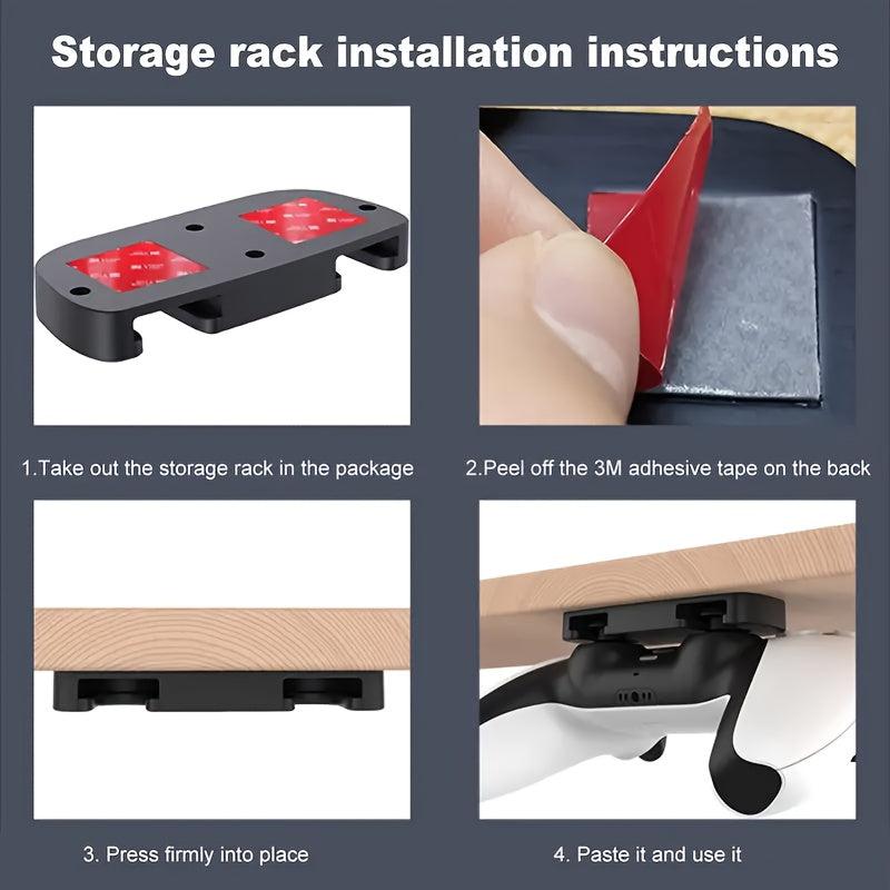 Portable Game Controller Hanging Storage Rack for PS5 PS4
