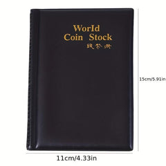 120 Coins Collection Holder Book for Kids