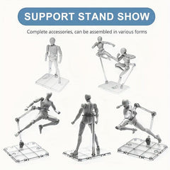 Acrylic Doll Display Bracket Base for Action Figure Collection