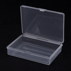 Transparent Plastic Boxes Playing Cards Container PP Storage Case