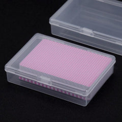 Transparent Plastic Boxes Playing Cards Container PP Storage Case