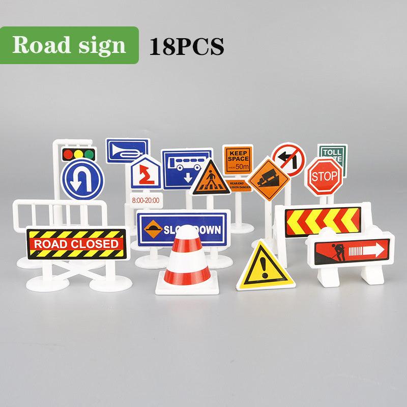 Play Mats House Traffic Road Signs Car Model Parking City Scene Map Rug Foam Mat