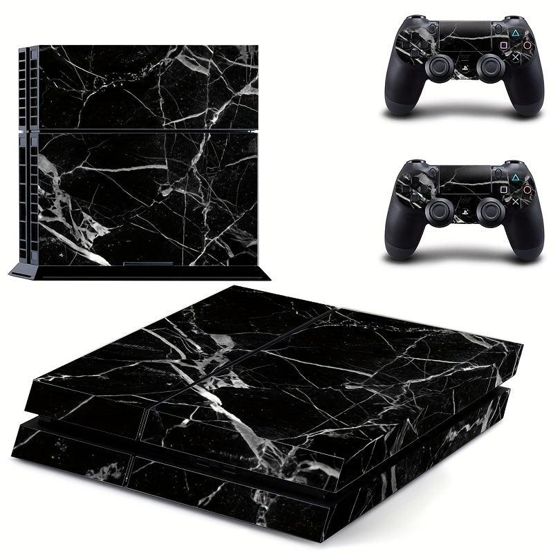 PS4 Slim Skin Cover Protector Vinyl Sticker + 2 Controller