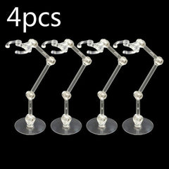 4pcs Doll Stands Figure Display Bracket for 1 144 SHF Robot Model