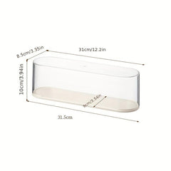 1pc Stackable Transparent Desktop Figure Display Racks Doll Storage Racks