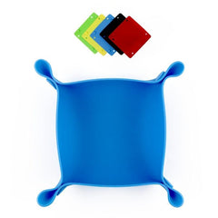 Collapsible Board Game Silicone Storage Bowls Folding Tray
