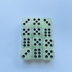 16pcs Luminous Dice Set 14-16mm Nightclub Bar KTV Entertainment