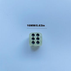 16pcs Luminous Dice Set 14-16mm Nightclub Bar KTV Entertainment