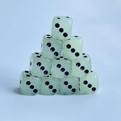 16pcs Luminous Dice Set 14-16mm Nightclub Bar KTV Entertainment