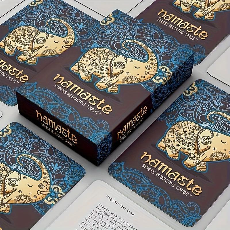 Namaste Stress Reducing Cards Mindful Meditation Anxiety Relief