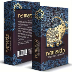 Namaste Stress Reducing Cards Mindful Meditation Anxiety Relief