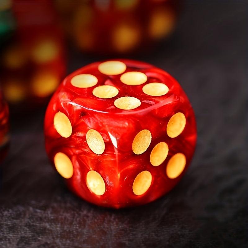 16mm Red & Green Dice Set for Table Games Warhammers