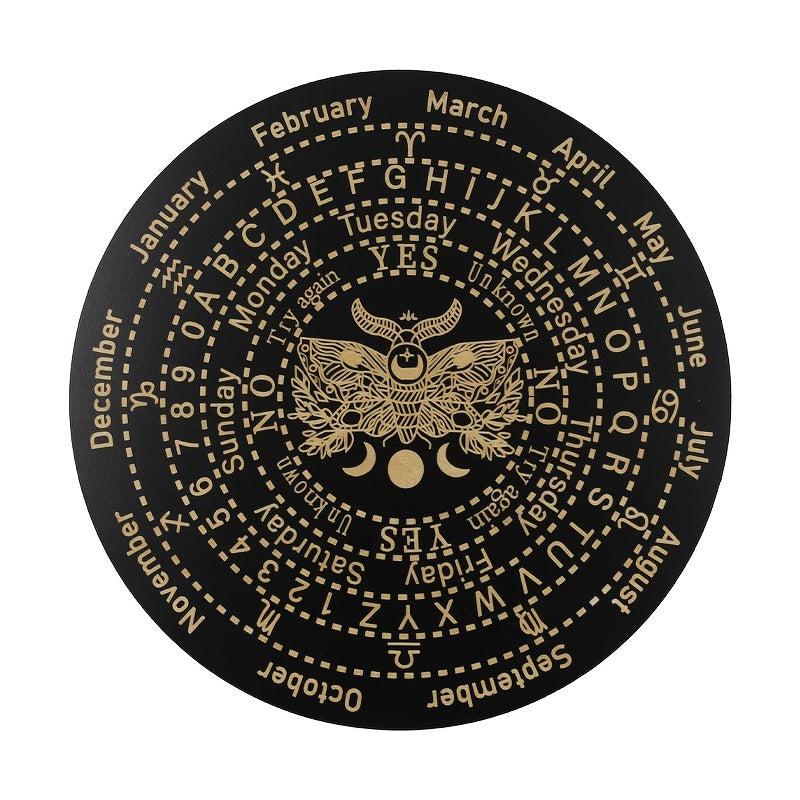 Wood Divination Month Board Probe Witchcraft Altar Supply