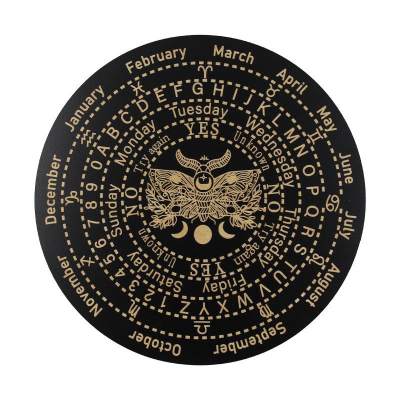 Wood Divination Month Board Probe Witchcraft Altar Supply
