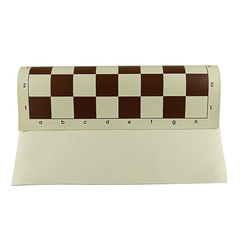 Rollable Leather Chess Board 43 16 9IN Durable PVC Accessory