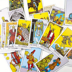 Rider Waite Tarot Classic 78 Card Deck In Tin Box With Booklet