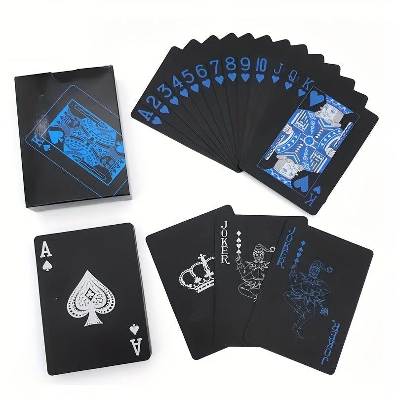 Waterproof PVC Magic Playing Cards Solitaire Deck Of Cards For Poker