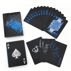Waterproof PVC Magic Playing Cards Solitaire Deck Of Cards For Poker