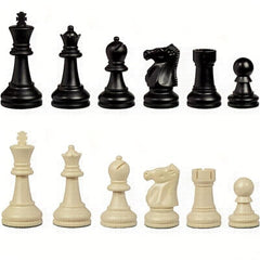 32 Plastic Chess Pieces Set