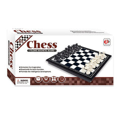 Foldable Storage Box Magnetic Chess Table Game for Adults and Kids