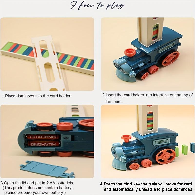 Domino Puzzle Game with Train Power for Game Lover