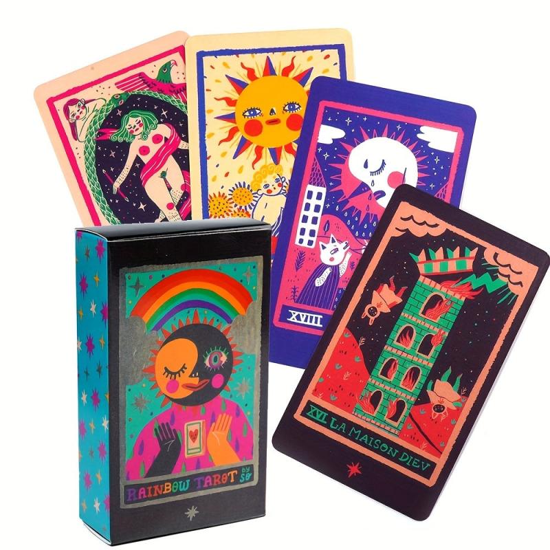 Rainbow Tarot Deck by Sonialazo - Unlock Your Inner Fortune Teller