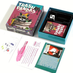 Trash Pandas Card Game The Raucous Raccoon Board Game