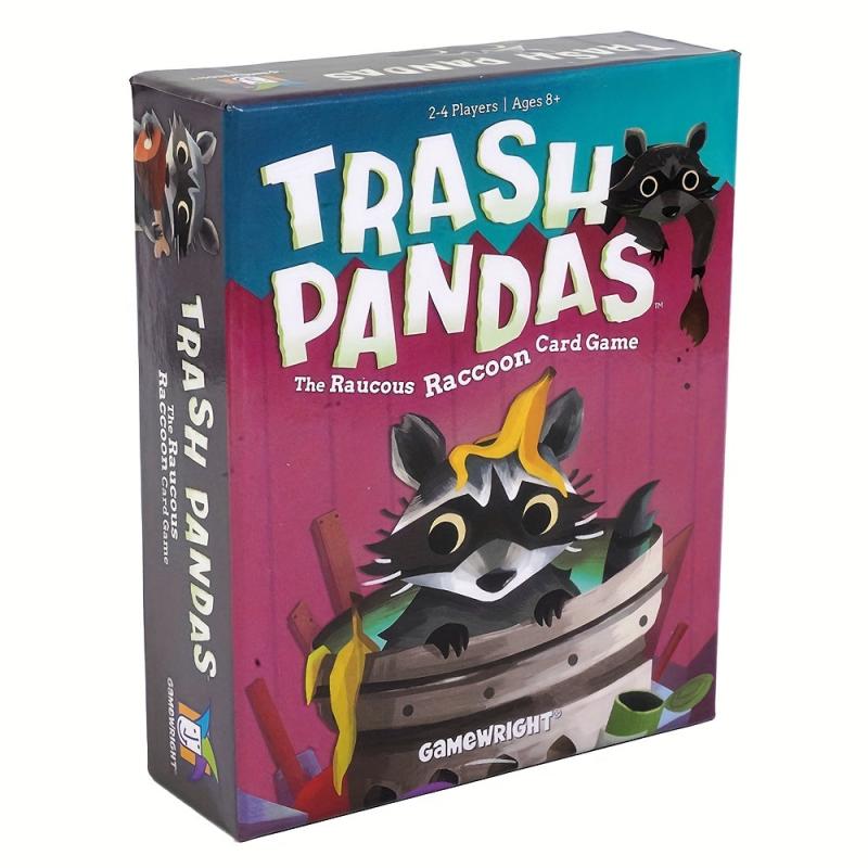 Trash Pandas Card Game The Raucous Raccoon Board Game