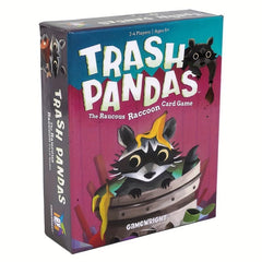 Trash Pandas Card Game The Raucous Raccoon Board Game