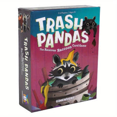 Trash Pandas Card Game The Raucous Raccoon Board Game