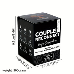Couples Reconnect Game 200 Conversation Cards