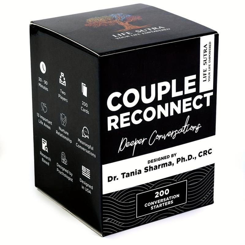 Couples Reconnect Game 200 Conversation Cards