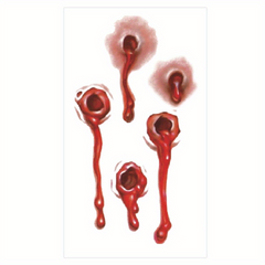 Halloween Horror Special Effect Tattoo Sticker