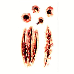 Halloween Horror Special Effect Tattoo Sticker