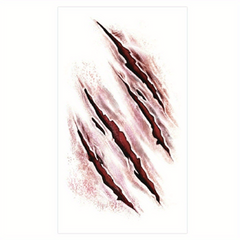 Halloween Horror Special Effect Tattoo Sticker