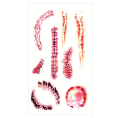Halloween Horror Special Effect Tattoo Sticker